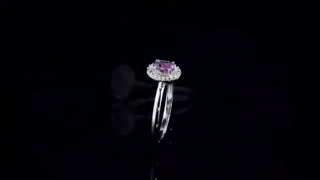 Amethyst Ring 2/5 Carat (ctw) in Sterling Silver | MyJewelryBox