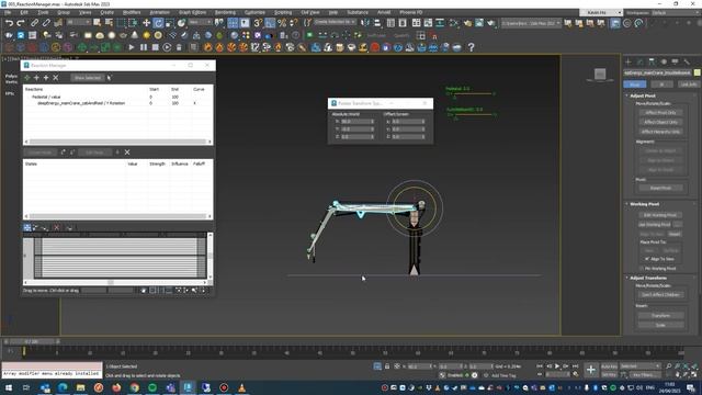 3DS MAX 2023 How To Animate Reaction Manager | Slider Control | Manipulator (Step By Step) Tutorial смотреть онлайн