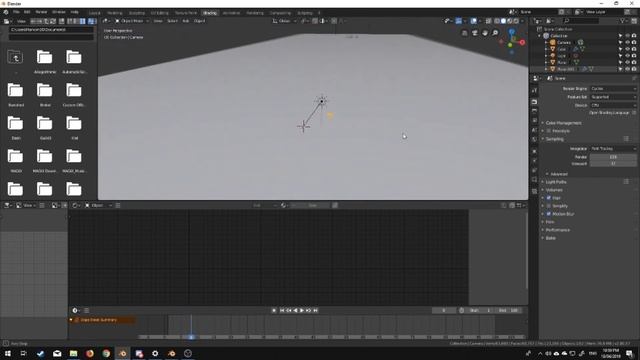 Creating Dust Trail - Blender 2.8 Tutorial смотреть онлайн