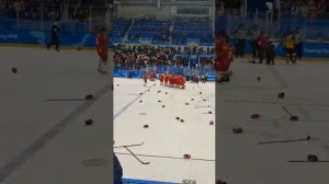 Хоккей Россия Германия победная шайба