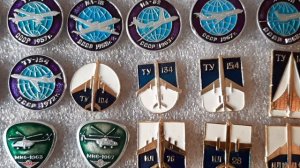 Значки с самолётами и вертолётами ✈