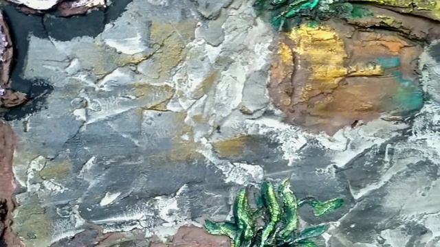 Автопортрет в ДИНАМИКЕ. Назад в ПРОШЛОЕ... Цемент и клей для плики превращаются в стильный декор.