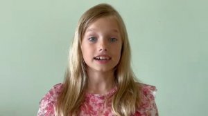 Видеовизитка.Червова Катя, 8 лет, город Москва