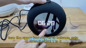 how to disable auto dimm or set brigthness level on JBL Horizon 2 clock display #jbl #jblhorizon2