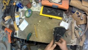 ножны из бересты своими руками,часть вторая.