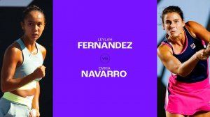 10.02.25. Лейла Фернандес - Эмма Наварро. WTA 1000. Leylah Fernandez - Emma Navarro