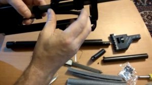 PCP ИЖ Крюгерган булпап . Перенос взвода на левую сторону.