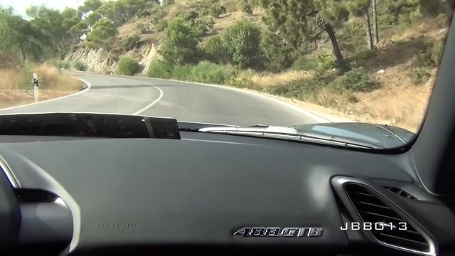 Ferrari 488 GTB RIDE - Accelerations, Downshifts and Sound! смотреть онлайн