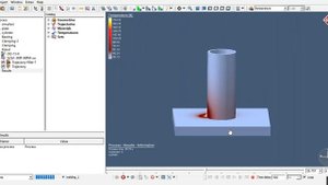 circular arc welding using SimuFact welding