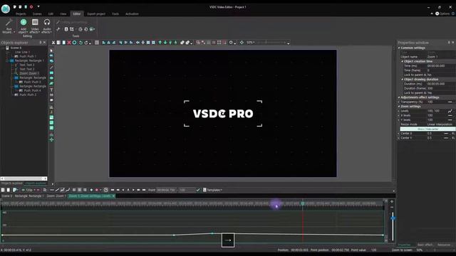 [VSDC] Pro/Free Tutorial, Lower Thirds, Text Animation, Kinetic Typography, Animated Text