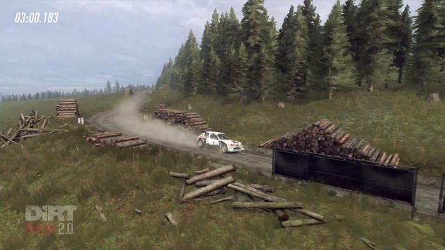 Dirt Rally 2 Peugeot 205 T16 Gr.B @ Wales смотреть онлайн