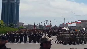 Парад в Грозном