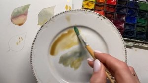Ошибки начинающих в акварели . КАК НЕ НАДО