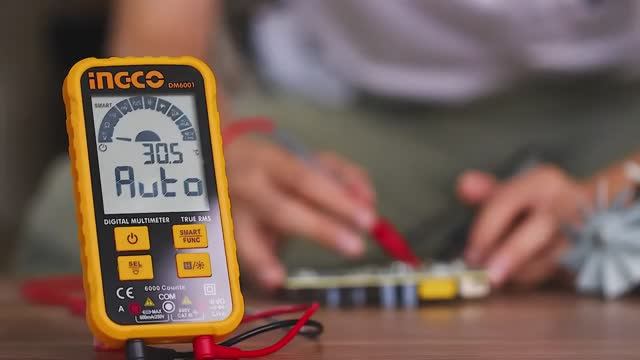 Мультиметр цифровой INGCO DM6001 смотреть онлайн