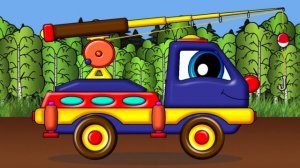 Мультики про машинку Пому и Машу Капуки . Учим букву У - Мультфильмы Азбука с Машей