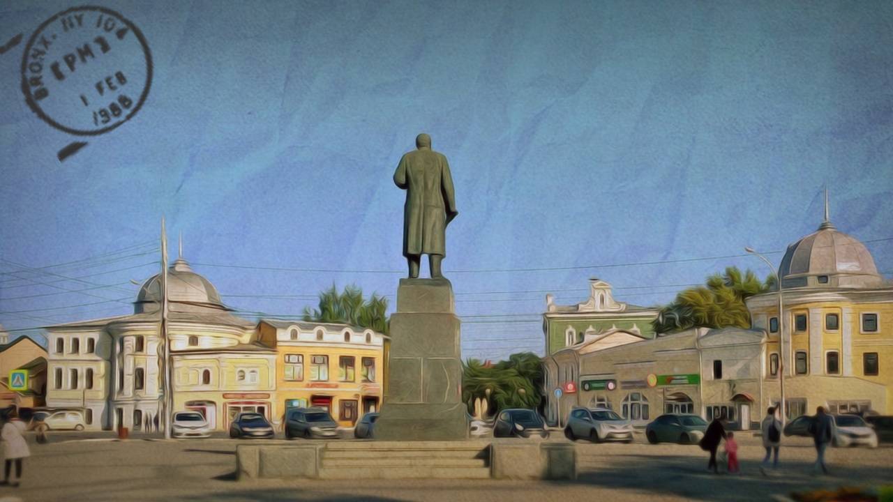 История главной улицы города // Пешком по Вологде