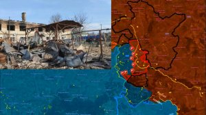 Карта боевых действий. Фотографии освобожденной Суджи