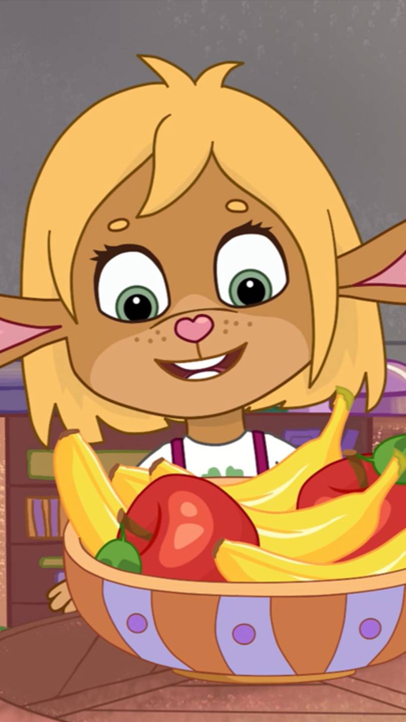 Такая простая и очень веселая песенка для детей 🍏 Яблоки и бананы. Из мультфильма про Забезу смотреть онлайн