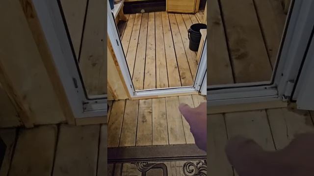 Как на своём опыте сделал чтобы полы были тёплые и в предбаннике было тепло. смотреть онлайн