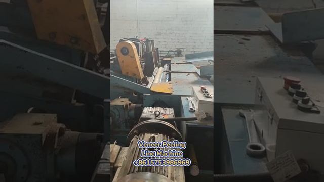 Линия лущения шпона без шпинделя длиной 4 фута, токарный станок для обработки шпона