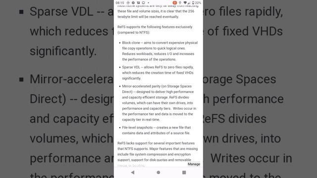 Windows 11 gets ReFS file system support. смотреть онлайн