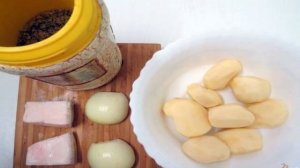 Картофель жареный на сале в мультиварке