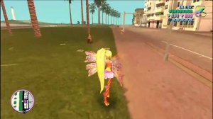 Stan Twitter: Winx Club Character being a baddie in GTA while Believix plays