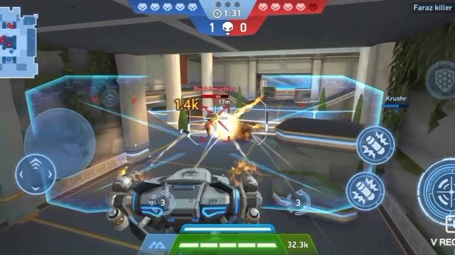 I am unlocked Ares and star up of nade launcher 6😎||MECH ARENA ||