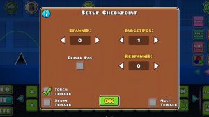 ЧЕКПОИНТЫ. как использовать их потенциал? (+ некоторые факты).GEOMETRY DASH 2.2