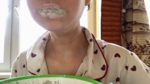 Мело-глиняная паста 🤤 с глиной Туркестан  и мелом  ASMR/CHALK/CLAY