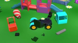 3D мультик. На Детской Площадке. Все серии подряд.