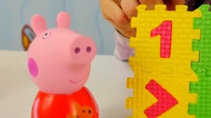 Пеппа, Тролли и игрушки из мультфильмов. Детский Сад с Машей