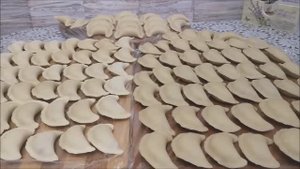 Постное тесто на ВАРЕНИКИ. Заварное тесто. Вареники с картофелем и печенью