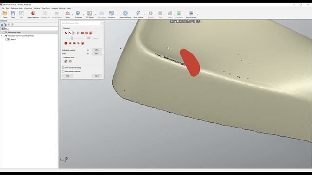QS Tutorials_ Edit mesh