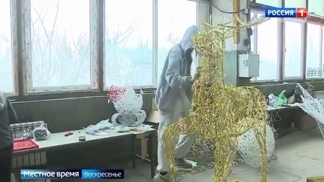 Репортаж Вести Волгоград о ПК Сад Радости #новости #садрадости #производство #франшиза #световые