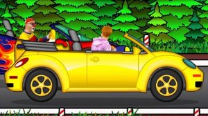 Мультик про дружбу. Гонки на машинках. Маша и Клоун Дима - 4