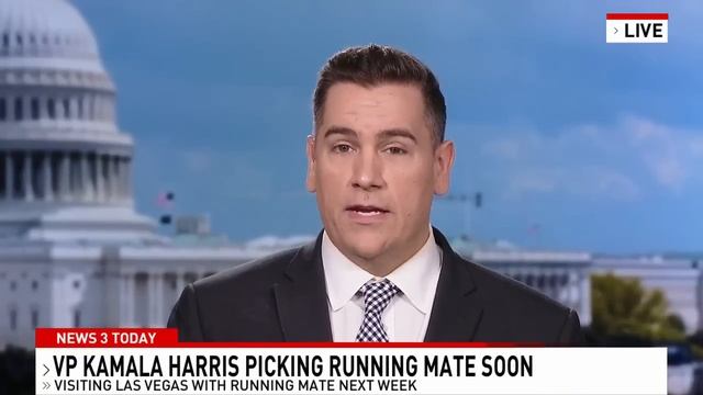 VP Kamala Harris to visit Las Vegas with running mate