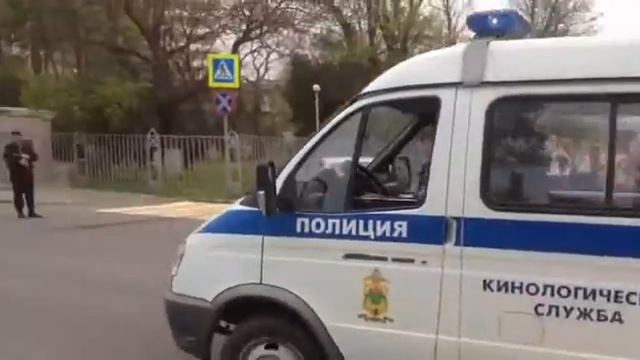 Анапа. Информация о минировании Сбербанка смотреть онлайн