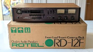 Rotel RD-12F двухголовочная стереокассетная дека DOLBY-B HiFi Vi -Япония-1976-год