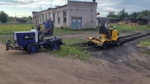 К-700 против ХТЗ Т-150, немного подурачились) 👍 😉