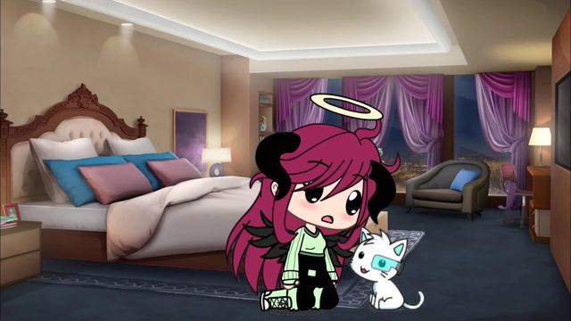 Meme выходные с модной бабушкой  Gasha life 