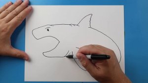 How to Draw The Meg l Meg 2 The Trench