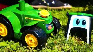 Давай почитаем с Капуки Кануки – Колесо и Пила – Видео для детей читаем по слогам с машинками Мокас