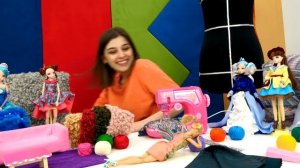 Барби и Смешные видео для девочек. Барби - плохой дизайнер! Истории Барби