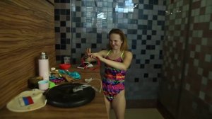 Сборная по синхронному плаванию России на базе Озеро Круглое