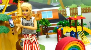 Домик на дереве для Штеффи | Игры в куклы Барби | Смешные видео для девочек