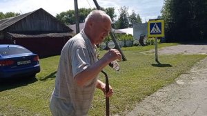 Как заточить тяпку за 2 мин, без станка? После отдыха в деревне)