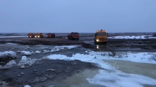 Суровые зимники севера. Северный дальнобой!!!