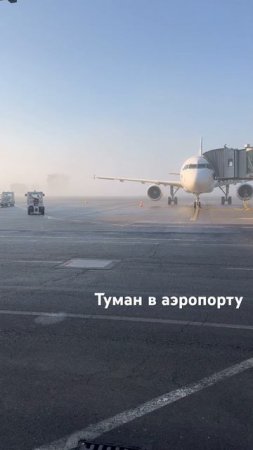 Туман в аэропорту