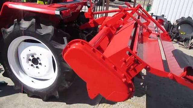 Японский мини трактор Yanmar FX22D смотреть онлайн